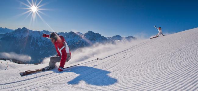 Winter holiday Dolomites